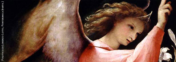Polittico di Lorenzo Lotto, Ponteranica (particolare)